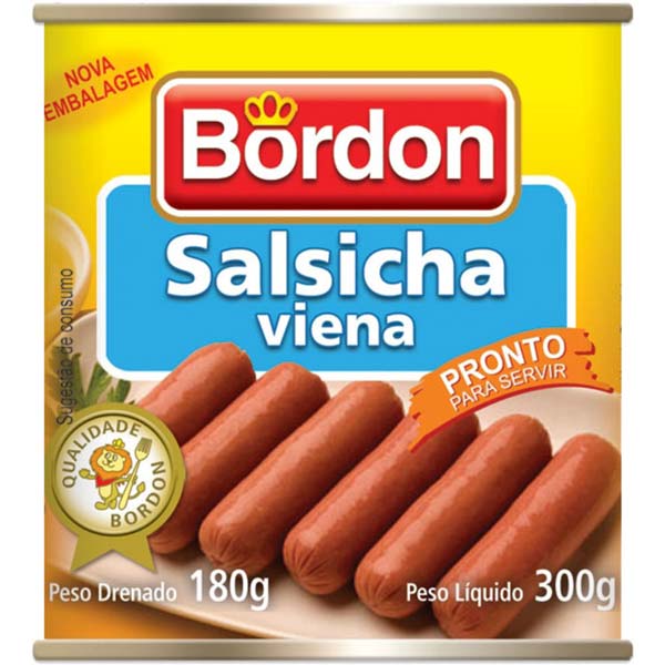 SALSICHA BORDON TIPO VIENA 180 G