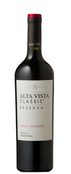 VINHO ALTA VISTA CLASSIC TINTO 750ML CABERNET SAUVIGNON ARGENTINA