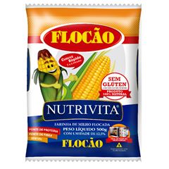 PRÉ-COZIDO FLOCÃO NUTRIVITA 500 G