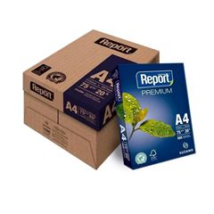 PAPEL A4 REPORT 75G 210X297 10X500 FOLHAS