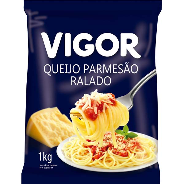 QUEIJO RALADO PARMESÃO VIGOR 1 KG