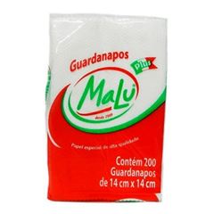 GUARDANAPO MALU 14X14 CM FOLHAS