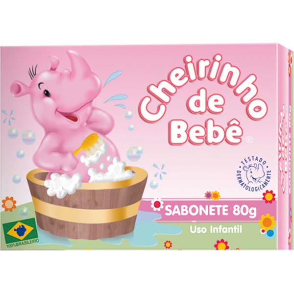 SABONETE CHEIRINHO DE BEBÊ 80 G
