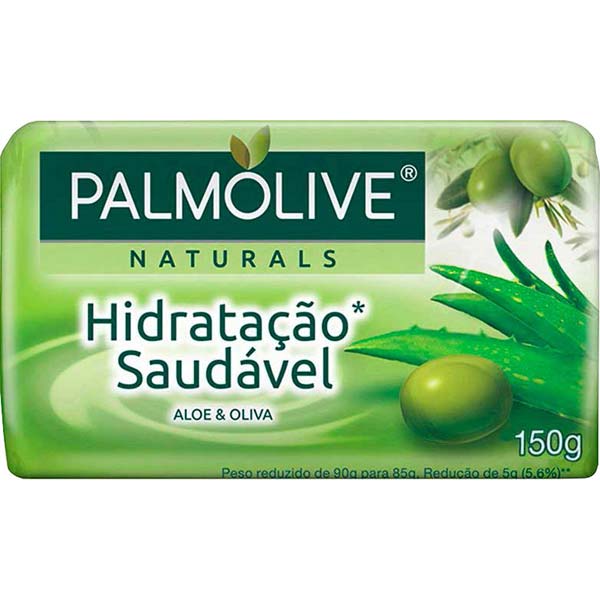 SABONETE PALMOLIVE SUAVE 150 G ALOE E OLIVA