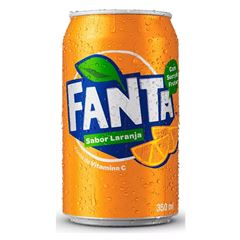 REFR LATA FANTA LARANJA 350 ML