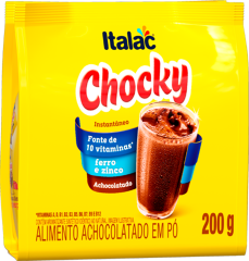 ACHOCOLATADO EM PO ITALAC CHOCKY SACH 200 G