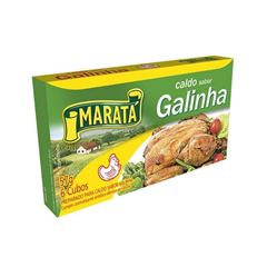 CALDO MARATÁ 10X57 G TABLETE GALINHA