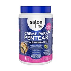 CREME PARA PENTEAR SALON LINE 1 KG NUTRIÇÃO REPARADORA