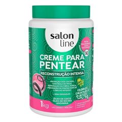 CREME PARA PENTEAR SALON LINE 1 KG RECONSTRUÇÃO INTENSA