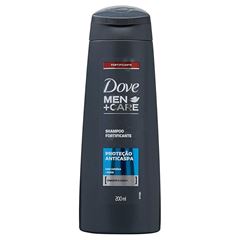 SHAMPOO DOVE 200ML MEN FORÇA PROTEÇÃO ANTICASPA