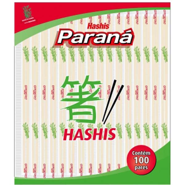 PALITO HASHI PARANÁ 100 PARES