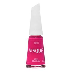 ESMALTE RISQUE ROSAS 8 ML MEUS SOUVENIRS