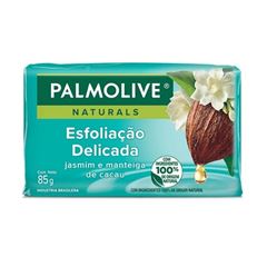 SABONETE PALMOLIVE NATURALS 85 G ESFOLIAÇÃO DELICADA JASMIN