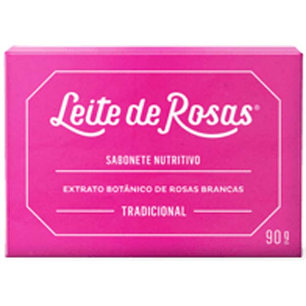 SABONETE LEITE DE ROSAS 90 G