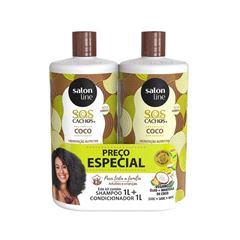 SHAMPOO+CONDICIONADOR SALON LINE COCO 1L TRAT. PROFUNDO