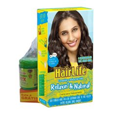 CREME ALISANTE HAIRLIFE 80G + NOVEX 100G RELAXIN&NATURAL