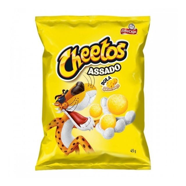 Salgadinho Cheetos Requeijão 45g - Elma Chips - Doce Malu