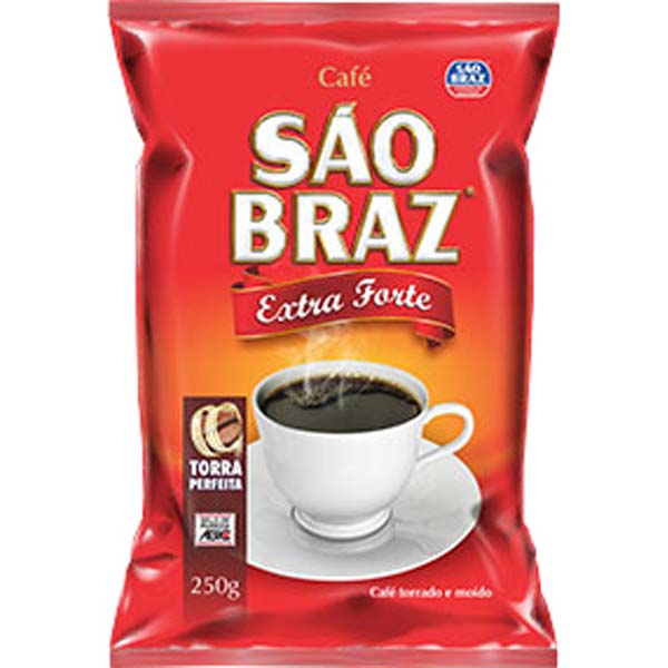 CAFÉ SÃO BRAZ EXTRA FORTE 20X250 G FARDO 5 KG