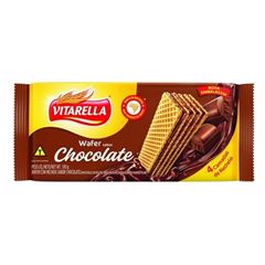 BISCOITO WAFER VITARELLA 80 G CHOCOLATE