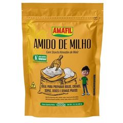 AMIDO DE MILHO AMAFIL POUCH 400 G