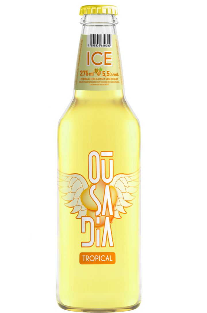COQUETEL ALCOOLICO OUSADIA ICE 275ML VD TROPICAL