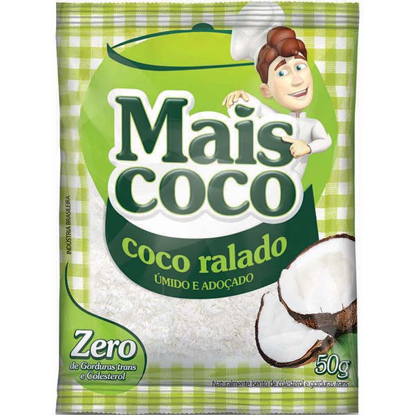 COCO RALADO MAIS COCO 50 G