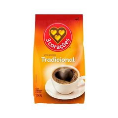 CAFE PO TRES CORACOES 250G TRADICIONAL