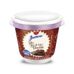 DOCE JUNCO POTE 400G DOCE LEITE C/CHOCOLATE