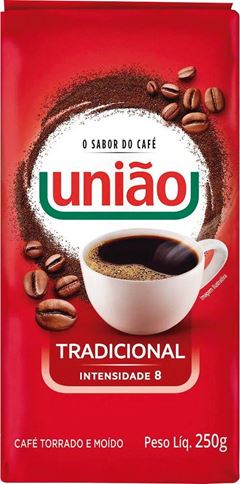 CAFE UNIAO VACUO 250G TRADICIONAL