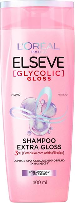 SHAMPOO ELSEVE 400ML GLYCOLIC GLOSS