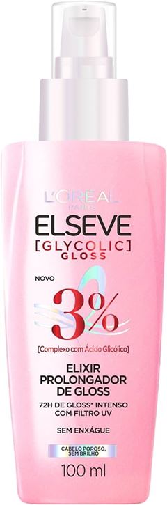 CREME PARA TRATAMENTO ELSEVE DOUBLE SERUM 10 ML GLYCOLIC GLOSS