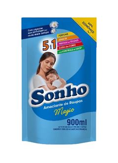 AMACIANTE SONHO REFIL 900ML MAGIC