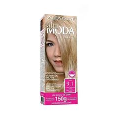 TINTURA COLOR ALTA MODA S/AMONIA 9.1 LOURO CLARO CINZA