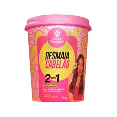 CREME PARA TRATAMENTO CORPO DOURADO 1KG DESMAIA CABELO