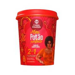 CREME PARA TRATAMENTO CORPO DOURADO 1KG MEU POTAO PERFEITO