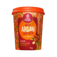 CREME PARA TRATAMENTO CORPO DOURADO 1KG MEU ARGAN FAVORITO