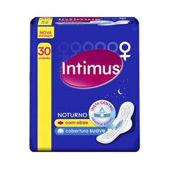 ABSORVENTE INTIMUS GEL C/30 UN SUAVE C/ABAS