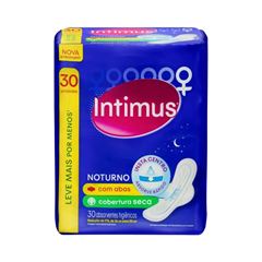 ABSORVENTE INTIMUS GEL C/30 UN SECA C/ABAS