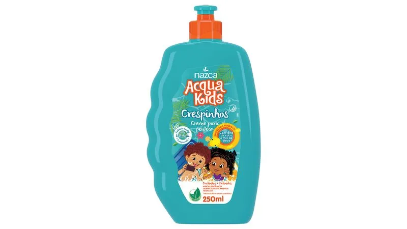 CREME PAPA PENTEAR INFANTIL ACQUA KIDS 250 G CRESPINHOS