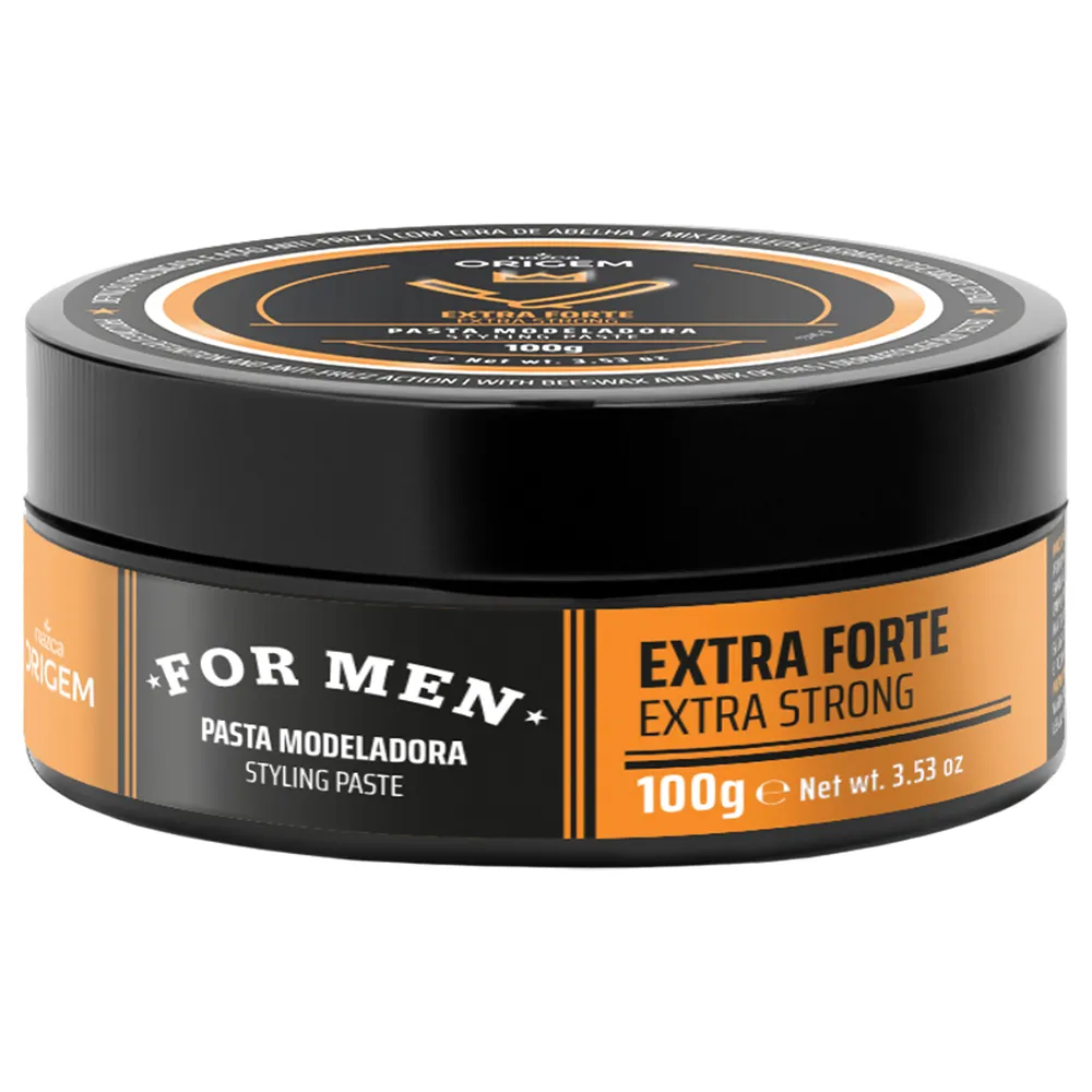 POMADA MODELADORA ORIGEM FOR MEN 100G EXTRA FORTE