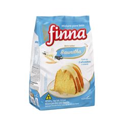 MISTURA P/BOLO FINNA 400G BAUNILHA