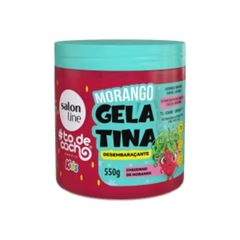 GELATINA CAPILAR INFANTIL SALON LINE 550G MORANGO