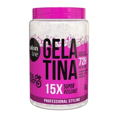 GELATINA SALON LINE TODECACHO 1KG SUPER VOLUME