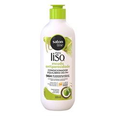 SHAMPOO SALON LINE MEU LISO 300 ML ESCUDO ANTIPOROSIDADE