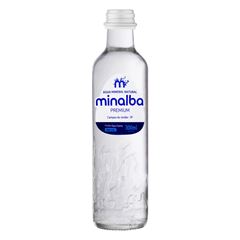 AGUA MINERAL MINALBA VD 300ML PREMIUM