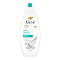 SABONETE LIQUIDO DOVE 250ML PELE SENSIVEL