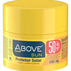 PROTETOR SOLAR ABOVE FPS50 50G CREME CORPO E ROSTO