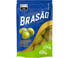 AZEITONA VERDE C/C BRASAO SACH 450G