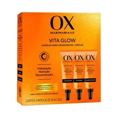 AMPOLA CAP OX 15ML C/3UN VITA GLOW