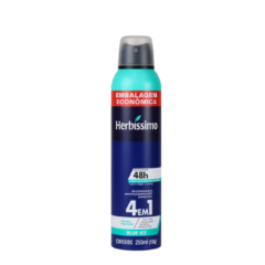 DESODORANTE AERO HERBISSIMO 250ML ICE BLUE